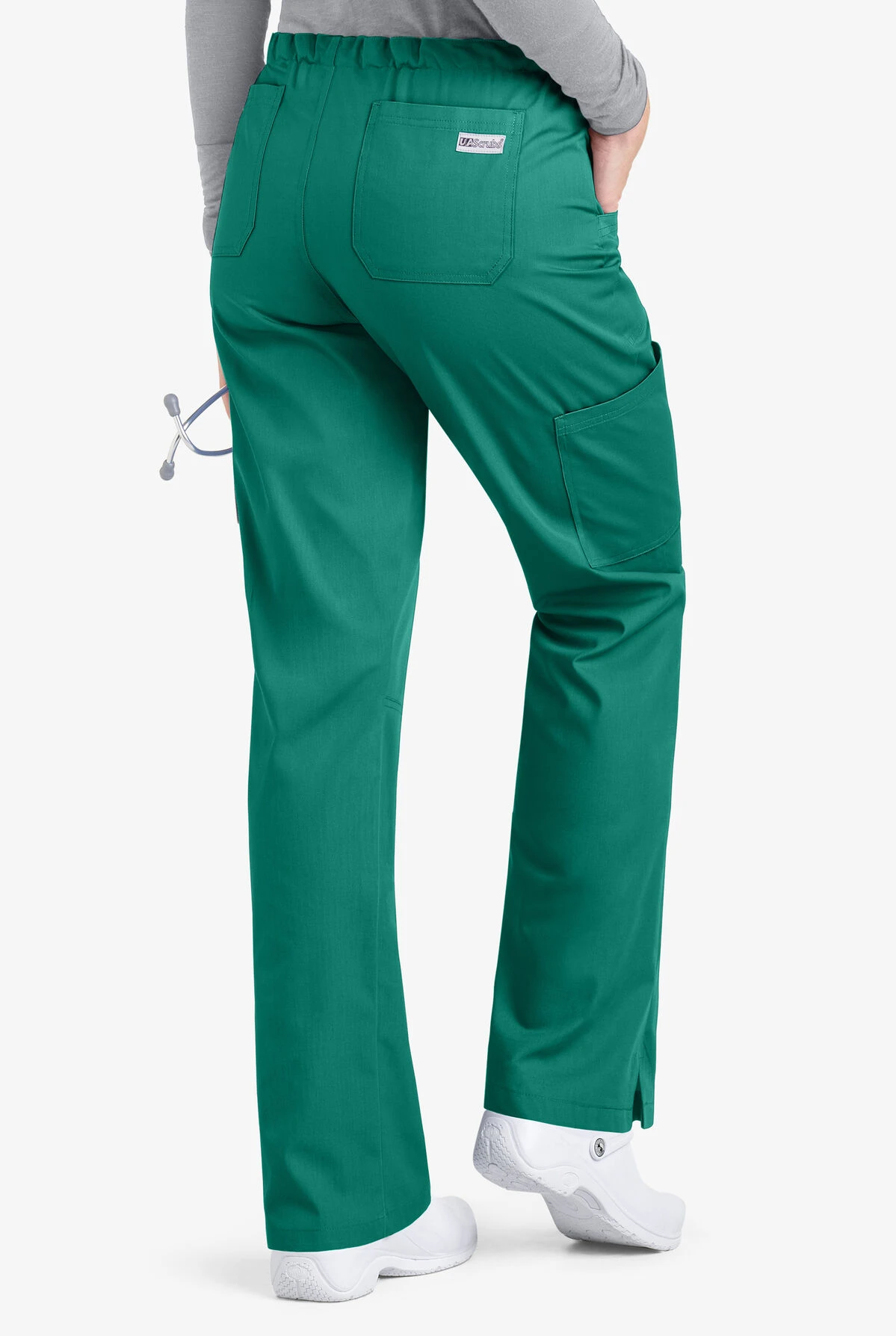 UA Best Buy Scrubs Women's 6-Pocket Drawstring Cargo Pants UA Best Buy Scrubs Women's 6-Pocket Drawstring Cargo Pants -Cherokee Shop 944 HUNTE 4 HV