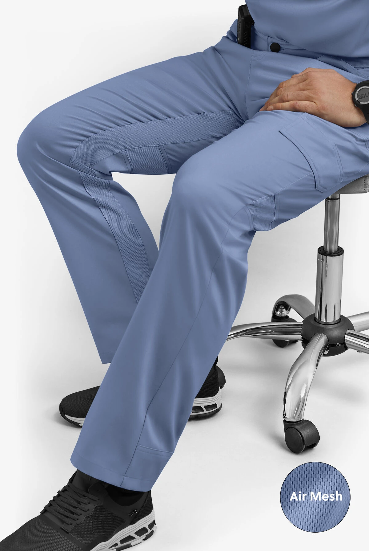 UA Advantage STRETCH Men's 7-Pocket Air-Mesh Scrub Pants UA Advantage STRETCH Men's 7-Pocket Air-Mesh Scrub Pants -Cherokee Shop AB611 092123 CEIL 2 HV