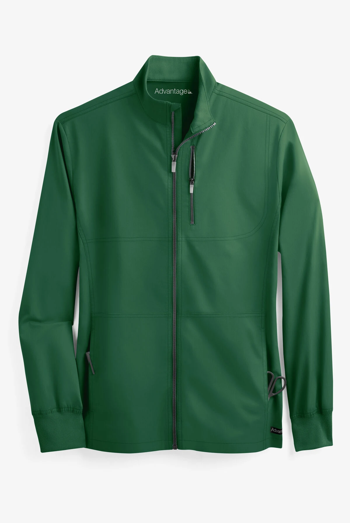 UA Butter-Soft STRETCH Men's 4-Pocket Zip Front Scrub Jacket UA Butter-Soft STRETCH Men's 4-Pocket Zip Front Scrub Jacket -Cherokee Shop AB791 HUNTE 1