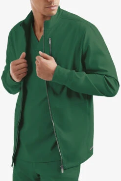 UA Butter-Soft STRETCH Men's 4-Pocket Zip Front Scrub Jacket 5 UA Butter-Soft STRETCH Men's 4-Pocket Zip Front Scrub Jacket -Cherokee Shop AB791 HUNTE 6 HV