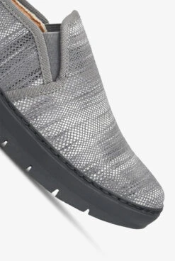 Nurse Mates Women's Adela Grey Multi Slip On Nursing Shoes 2 Nurse Mates Women's Adela Grey Multi Slip On Nursing Shoes -Cherokee Shop ADELAGRE 3