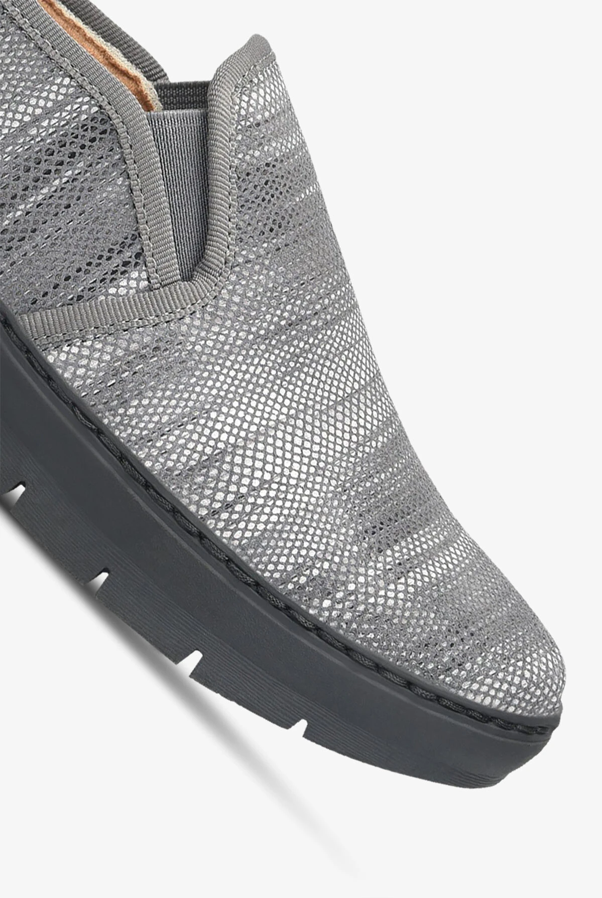 Nurse Mates Women's Adela Grey Multi Slip On Nursing Shoes Nurse Mates Women's Adela Grey Multi Slip On Nursing Shoes -Cherokee Shop ADELAGRE 3