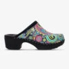 C&C Sweden Bombay Patent Leather Backless Nursing Clogs