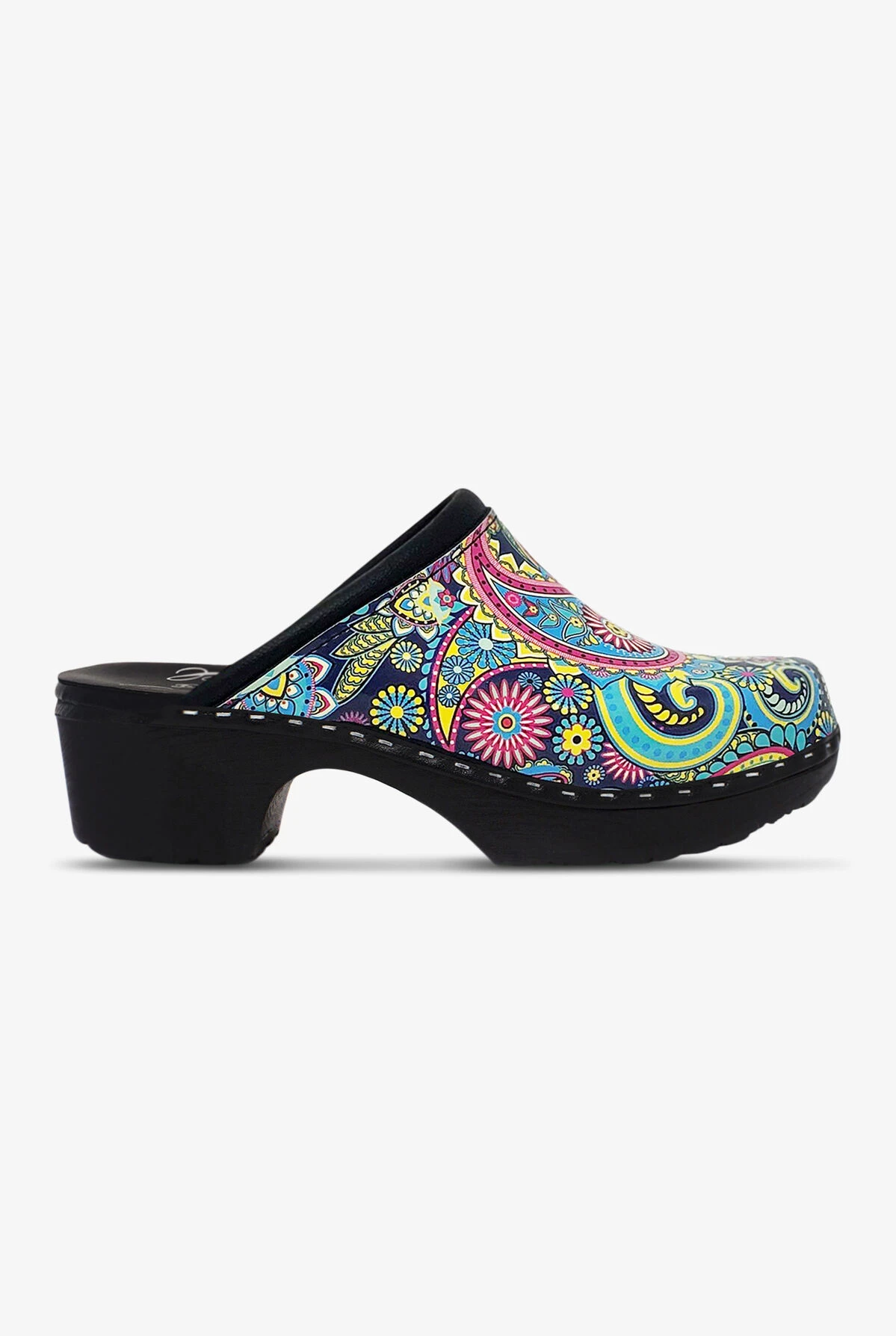 C&C Sweden Bombay Patent Leather Backless Nursing Clogs C&C Sweden Bombay Patent Leather Backless Nursing Clogs -Cherokee Shop BLBOMBAY 1