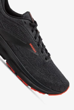 Brooks Men's Trace 2 Ebony/Black/Cherry Athletic Lace Up Nursing Shoes 2 Brooks Men's Trace 2 Ebony/Black/Cherry Athletic Lace Up Nursing Shoes -Cherokee Shop BMTRACE071 110323 3 HV