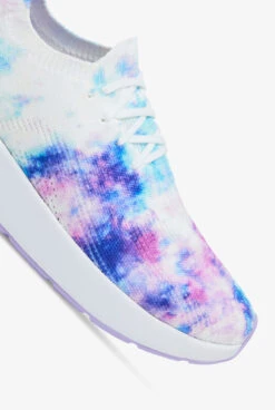 Infinity By Cherokee Women's Bolt Pastel Watercolor Athletic Lace Up Nursing Shoes -Cherokee Shop BOLTPSWA NAVY 3 HV