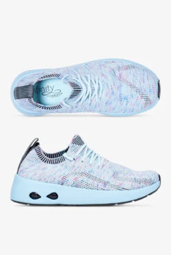 Infinity By Cherokee Women's Bolt Rainbow Static Athletic Lace Up Nursing Shoes