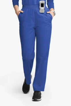 Butter-Soft Originals Women's 2-Pocket High Waist Straight Leg Scrub Pants