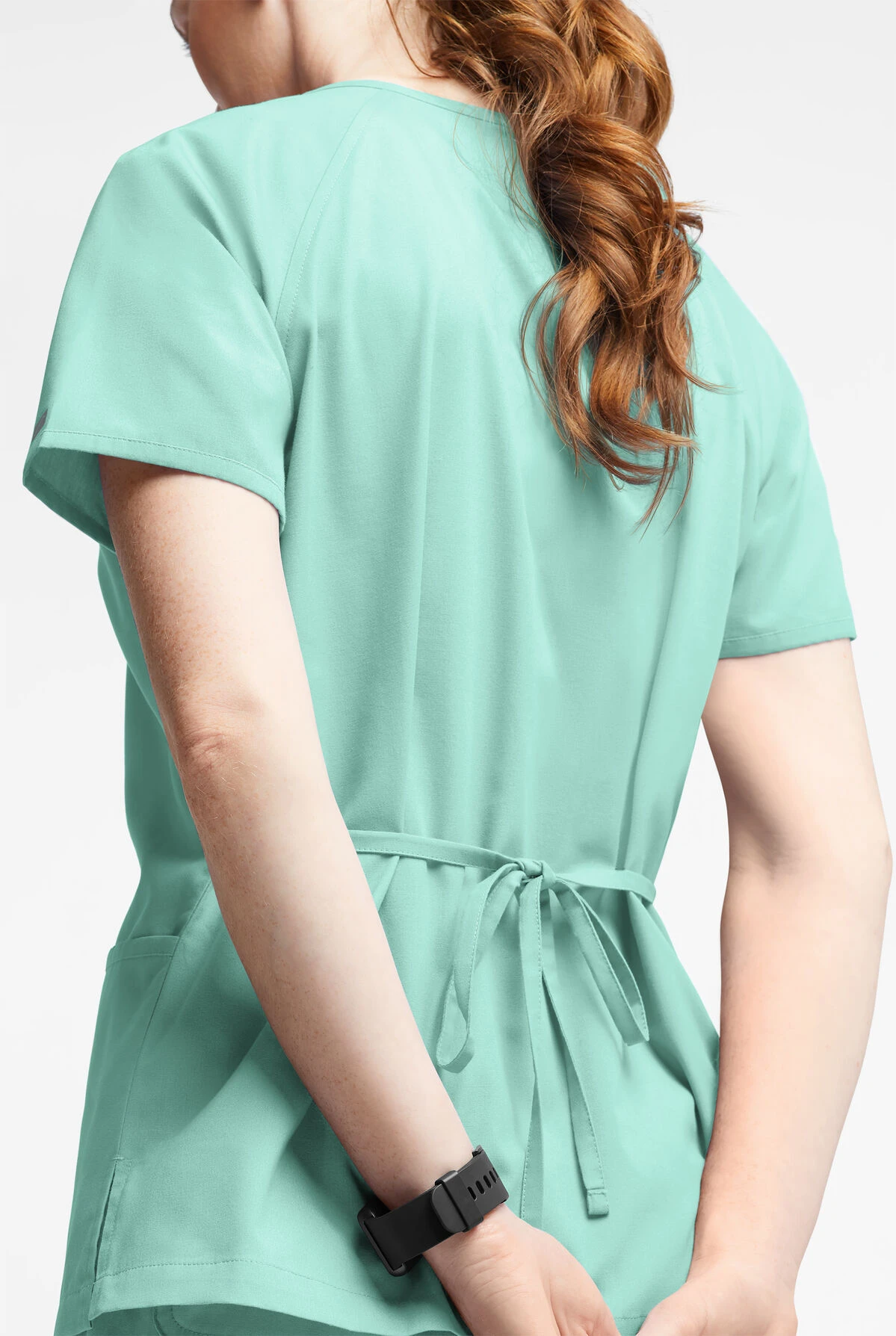 Butter-Soft Originals Women's 3-Pocket Mock Wrap Scrub Top Butter-Soft Originals Women's 3-Pocket Mock Wrap Scrub Top -Cherokee Shop BSN1668 101723 WAMIN 3 HV