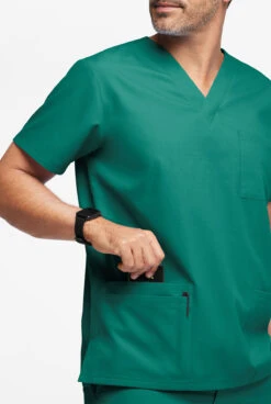 Butter-Soft Originals Men's 6-Pocket V-Neck Scrub Top 3 Butter-Soft Originals Men's 6-Pocket V-Neck Scrub Top -Cherokee Shop BSN1705 101623 HUNTE 4 HV