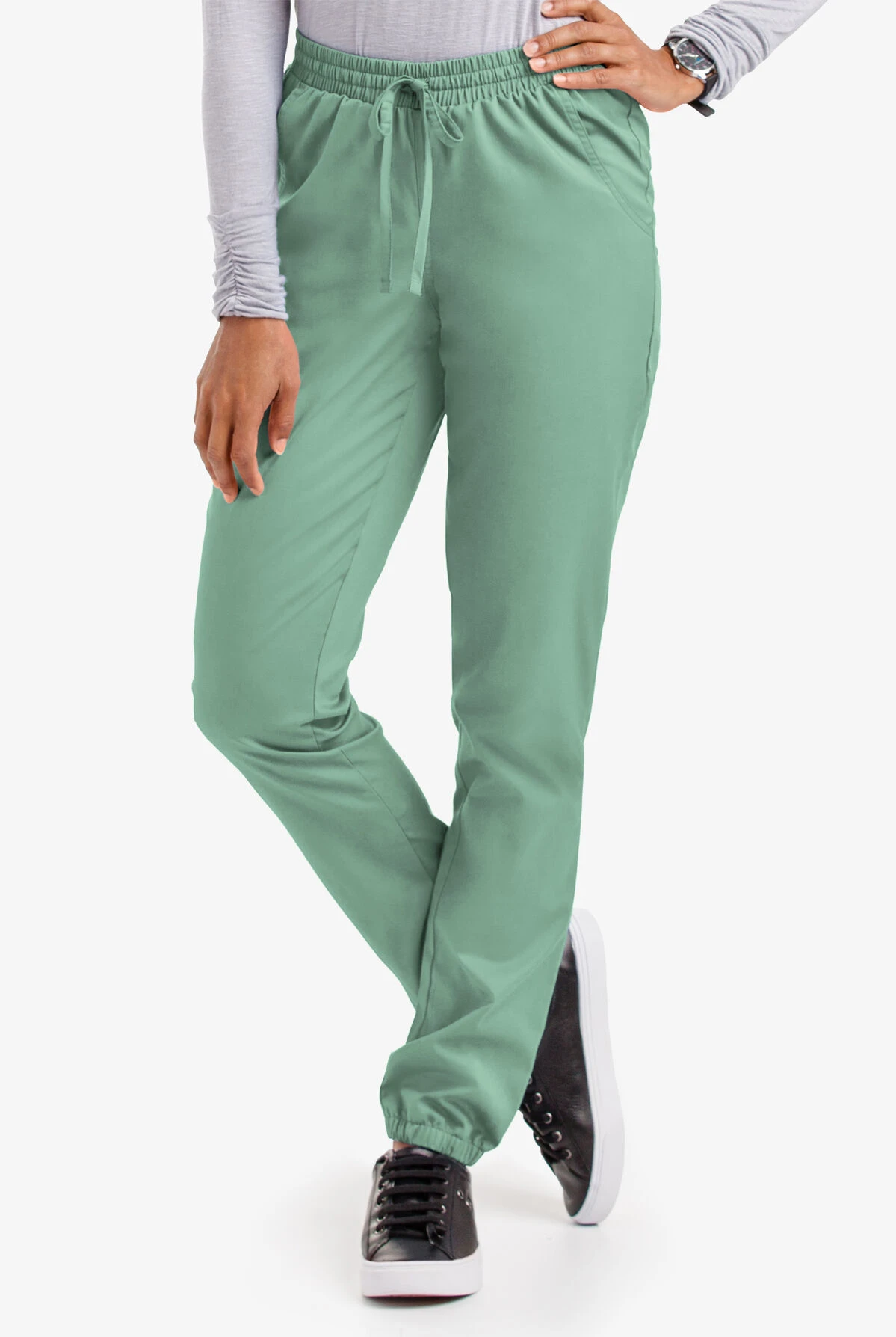 UA Butter-Soft STRETCH Women's 5-Pocket Jogger Scrub Pants UA Butter-Soft STRETCH Women's 5-Pocket Jogger Scrub Pants -Cherokee Shop BSS349 WAMIN 1 HV