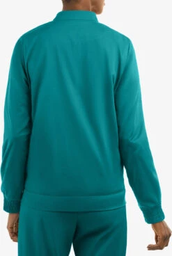 UA Butter-Soft STRETCH Unisex 4-Pocket Fleece Lined Scrub Jacket 2 UA Butter-Soft STRETCH Unisex 4-Pocket Fleece Lined Scrub Jacket -Cherokee Shop BSS416 TEANA 4