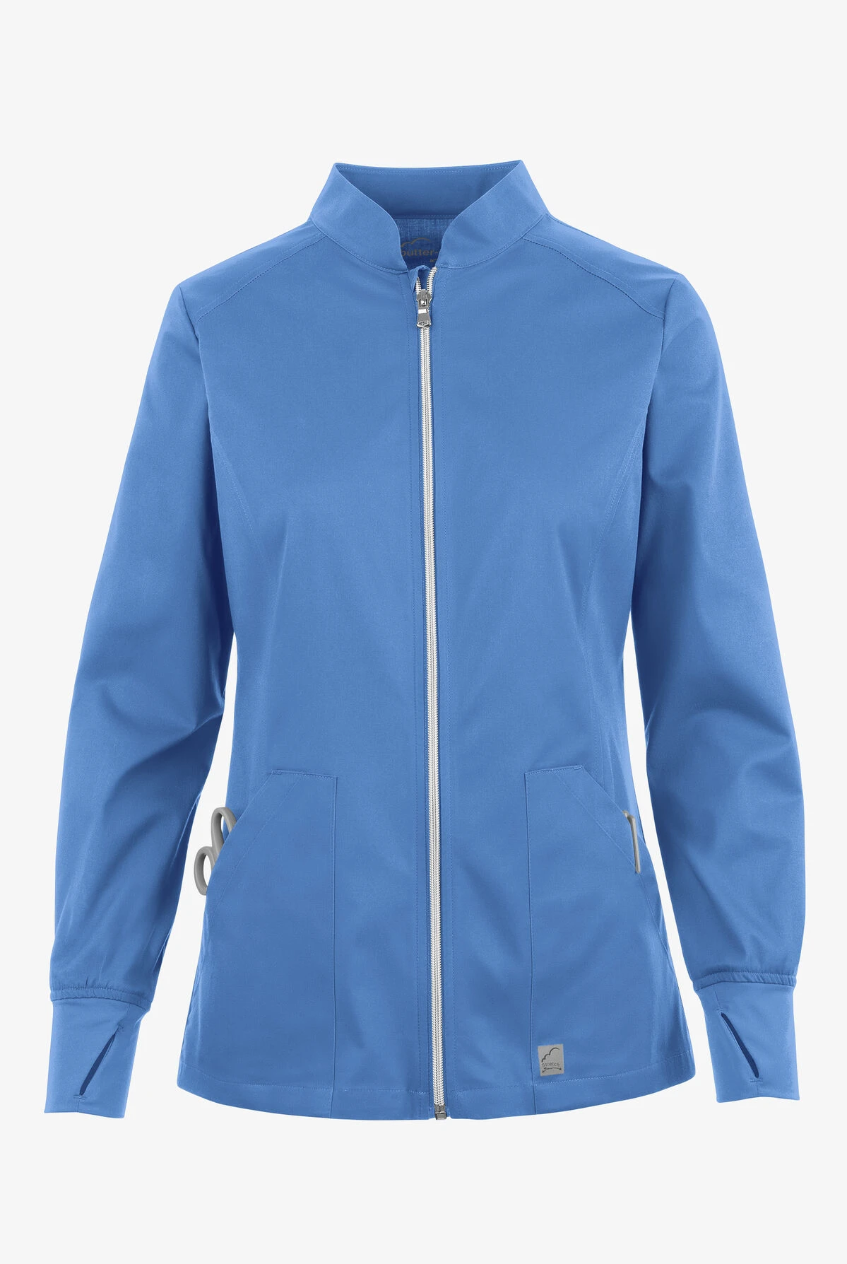 UA Butter-Soft STRETCH Women's 3-Pocket Zip Front Scrub Jacket UA Butter-Soft STRETCH Women's 3-Pocket Zip Front Scrub Jacket -Cherokee Shop BSS682 CEIL 1