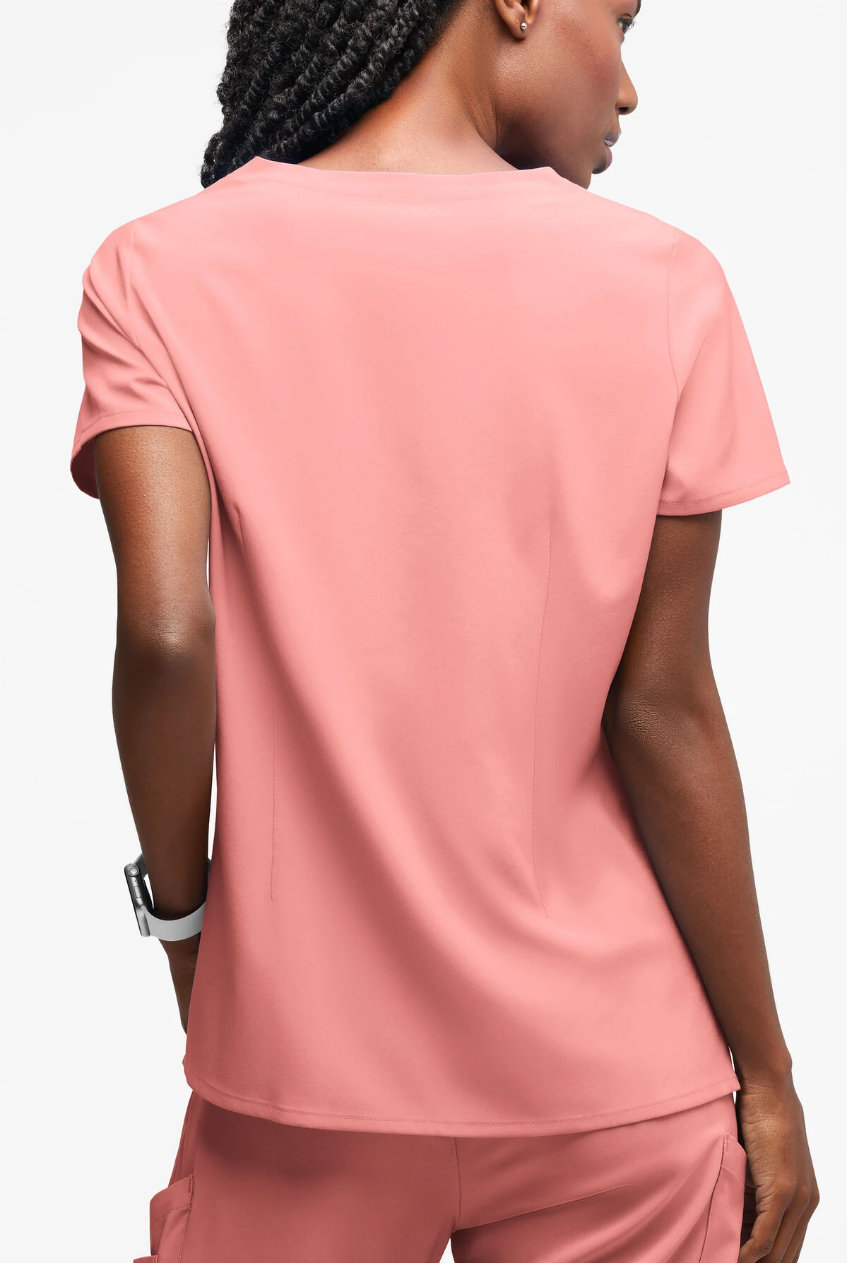 Easy STRETCH by Butter-Soft™ Salma Women’s 3-Pocket Keyhole Neck Scrub Top Easy STRETCH By Butter-Soft™ Salma Women’s 3-Pocket Keyhole Neck Scrub Top -Cherokee Shop BU4565 092623 AUCOR 2