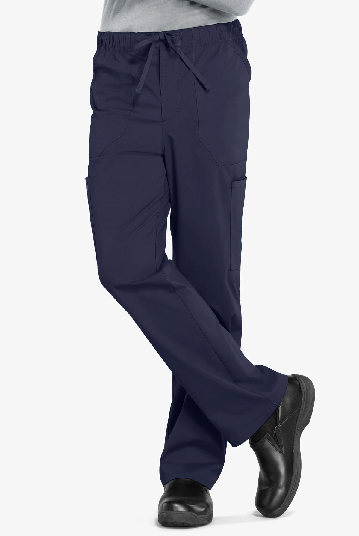 Cherokee Workwear Professionals Men's 5-Pocket STRETCH Cargo Scrub Pants Cherokee Workwear Professionals Men's 5-Pocket STRETCH Cargo Scrub Pants -Cherokee Shop CK0190 NAVY 1