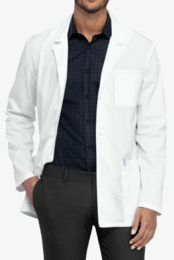 Cherokee Workwear Revolution Tech Men's 4-Pocket STRETCH Consultation Lab Coat