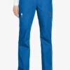 Cherokee Workwear Women's 6-Pocket Rib-Knit Waistband Pull-On Cargo Scrub Pants