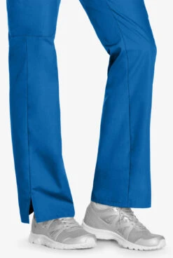 Cherokee Workwear Women's 6-Pocket Rib-Knit Waistband Pull-On Cargo Scrub Pants - Tall -Cherokee Shop CK210 ROYAL 5