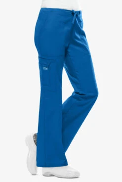 Cherokee Workwear Core STRETCH Women's 4-Pocket Cargo Scrub Pants - Petite 3 Cherokee Workwear Core STRETCH Women's 4-Pocket Cargo Scrub Pants - Petite -Cherokee Shop CK4044 ROYAL 4 S