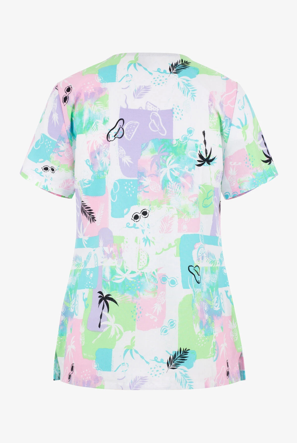 UA Exclusive Tooniforms Disney's Girls Trip Women's 3-Pocket V-Neck Print Scrub Top Cherokee UA Exclusive Tooniforms Disney's Girls Trip Women's 3-Pocket V-Neck Print Scrub Top -Cherokee Shop CK614MKGT 092523 2