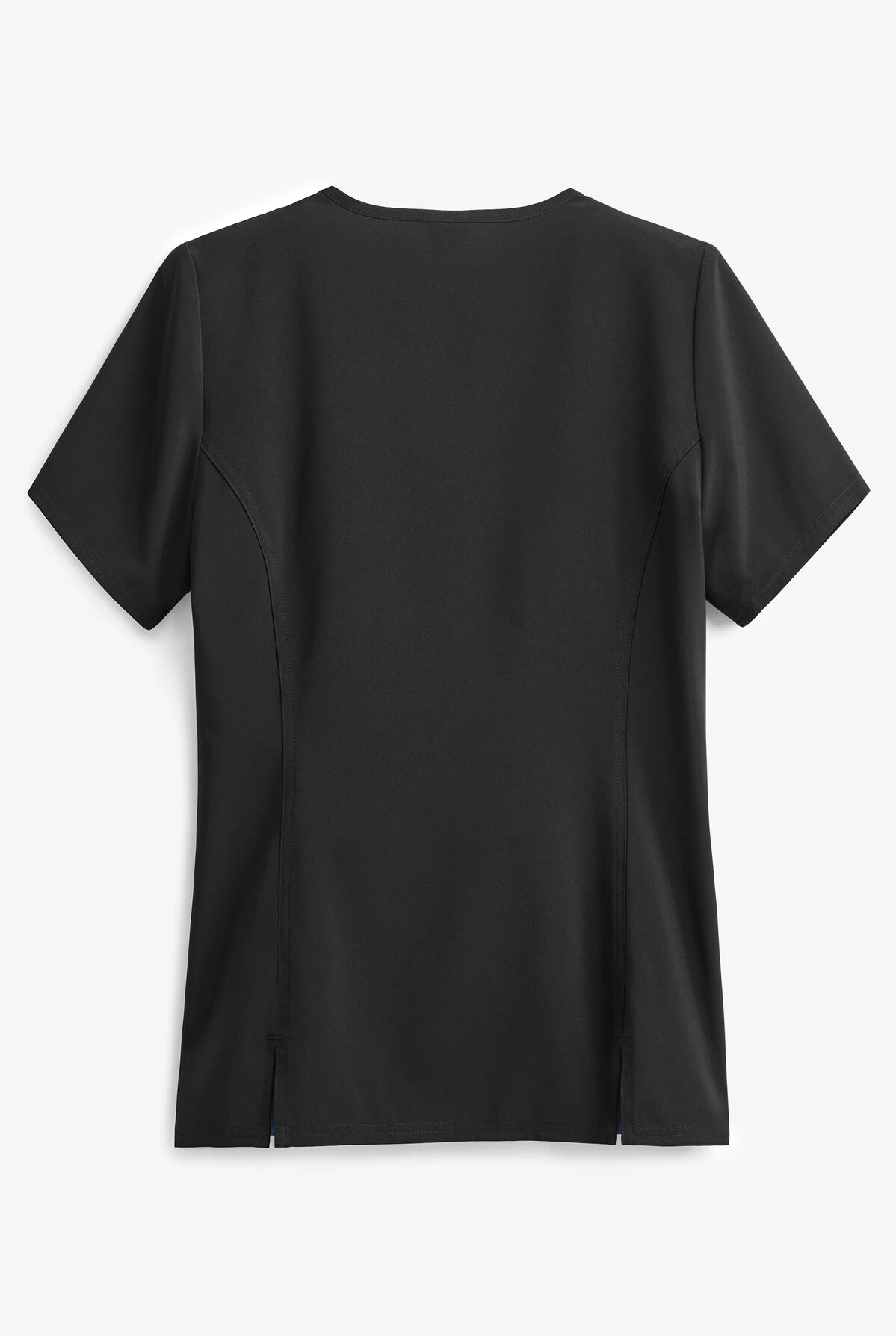 Cherokee Tooniforms Disney Don’t Be Late Women's 1-Pocket V-Neck Print Scrub Top Cherokee Tooniforms Disney Don’t Be Late Women's 1-Pocket V-Neck Print Scrub Top -Cherokee Shop CK637PRD 2