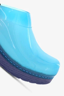 Dansko Professional Blue Translucent Nursing Clogs -Cherokee Shop DANSKBLTR 092023 BLUE 3 HV
