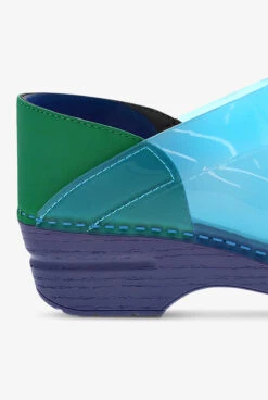 Dansko Professional Blue Translucent Nursing Clogs -Cherokee Shop DANSKBLTR 092023 BLUE 4