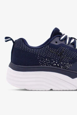 LaForst Women's Extreme Comfort Heart Beat Navy Athletic Lace Up Nursing Shoes -Cherokee Shop EXTHBNAVY 4 HV