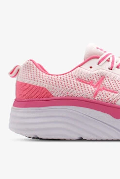 LaForst Women's Extreme Comfort Heart Beat Pink Athletic Lace Up Nursing Shoes -Cherokee Shop EXTHBPINK 4 HV