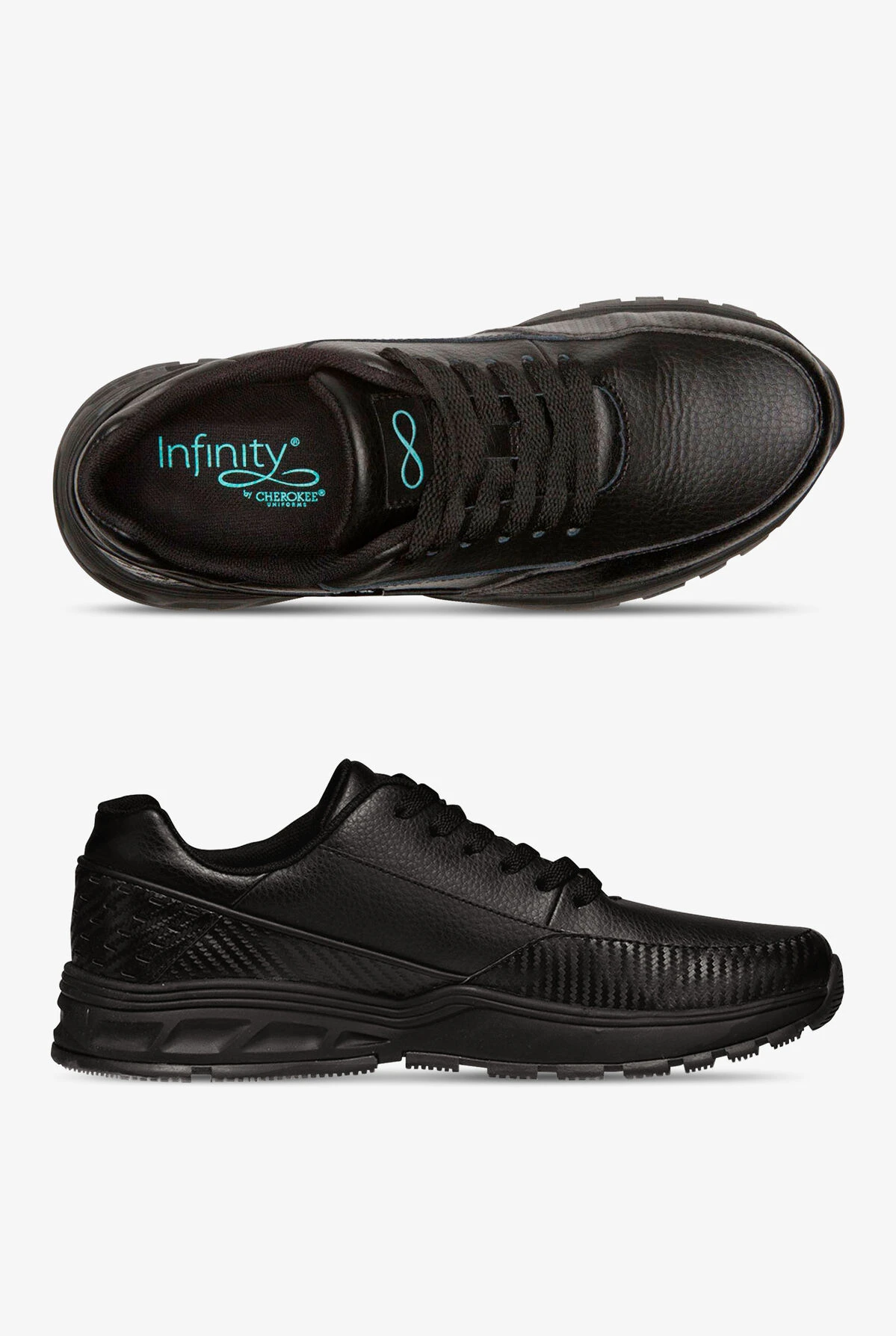 Infinity by Cherokee Women's Flow Athletic Lace Up Shoes Infinity By Cherokee Women's Flow Athletic Lace Up Shoes -Cherokee Shop FLOW BLACK 1