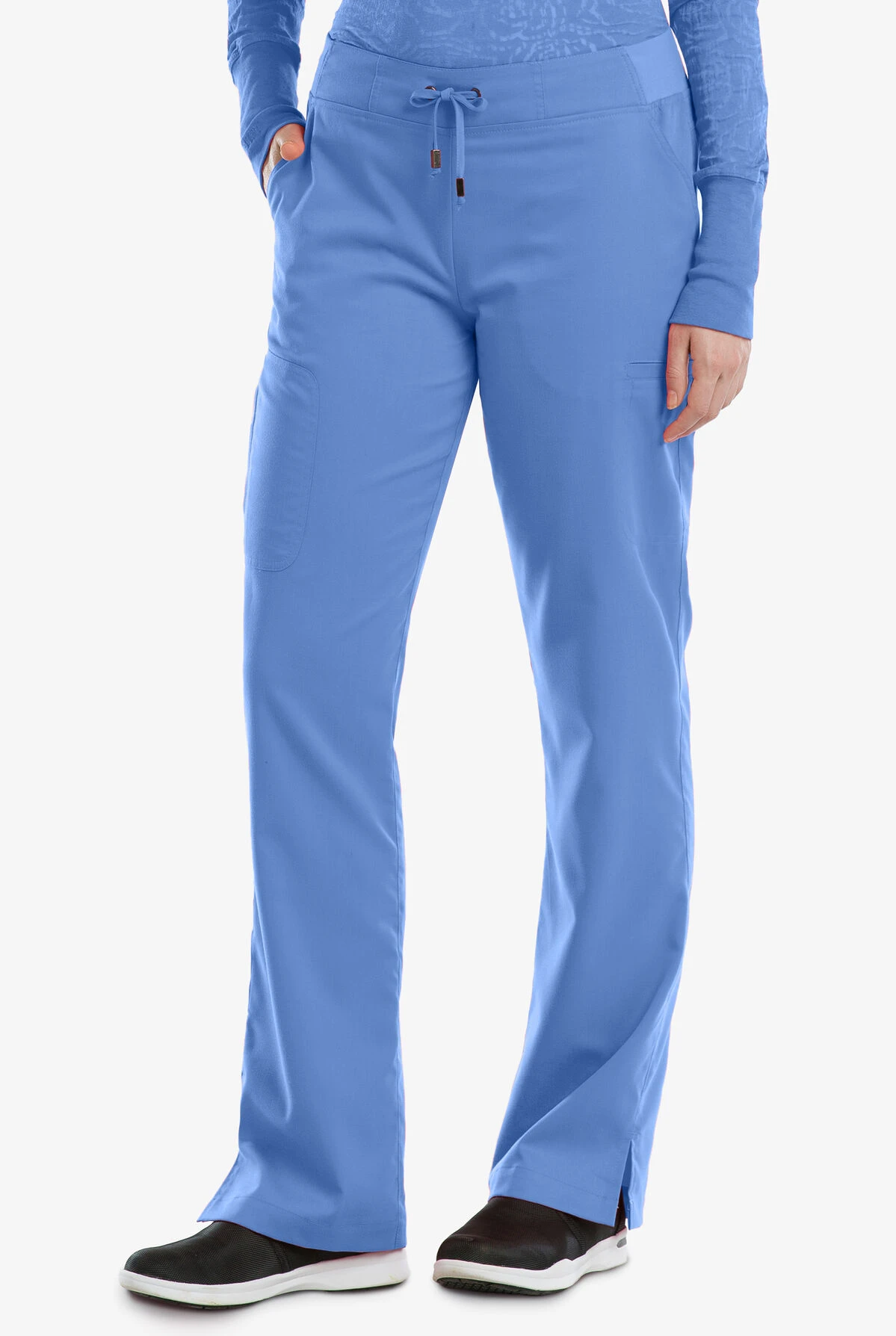 Grey's Anatomy™ by Barco Mia Women's 6-Pocket Straight Leg Cargo Scrub Pants - Petite Grey's Anatomy™ By Barco Mia Women's 6-Pocket Straight Leg Cargo Scrub Pants - Petite -Cherokee Shop GA4277 CEIL 1