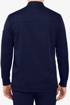 HH Works By Healing Hands Michael Men's 5-Pocket Scrub Jacket 2 HH Works By Healing Hands Michael Men's 5-Pocket Scrub Jacket -Cherokee Shop HE5590 NAVY 4