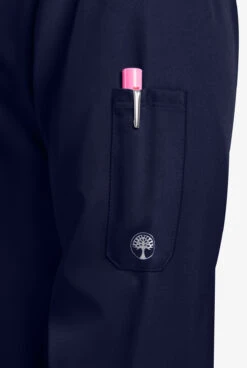 HH Works By Healing Hands Michael Men's 5-Pocket Scrub Jacket 3 HH Works By Healing Hands Michael Men's 5-Pocket Scrub Jacket -Cherokee Shop HE5590 NAVY 5