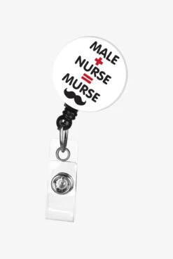 ID Avenue Male Nurse Retractable ID Badge Holder