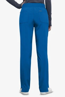 Cherokee Infinity Women's 6-Pocket STRETCH Rib-Knit Waistband Cargo Scrub Pants -Cherokee Shop IN065 ROYAL 4