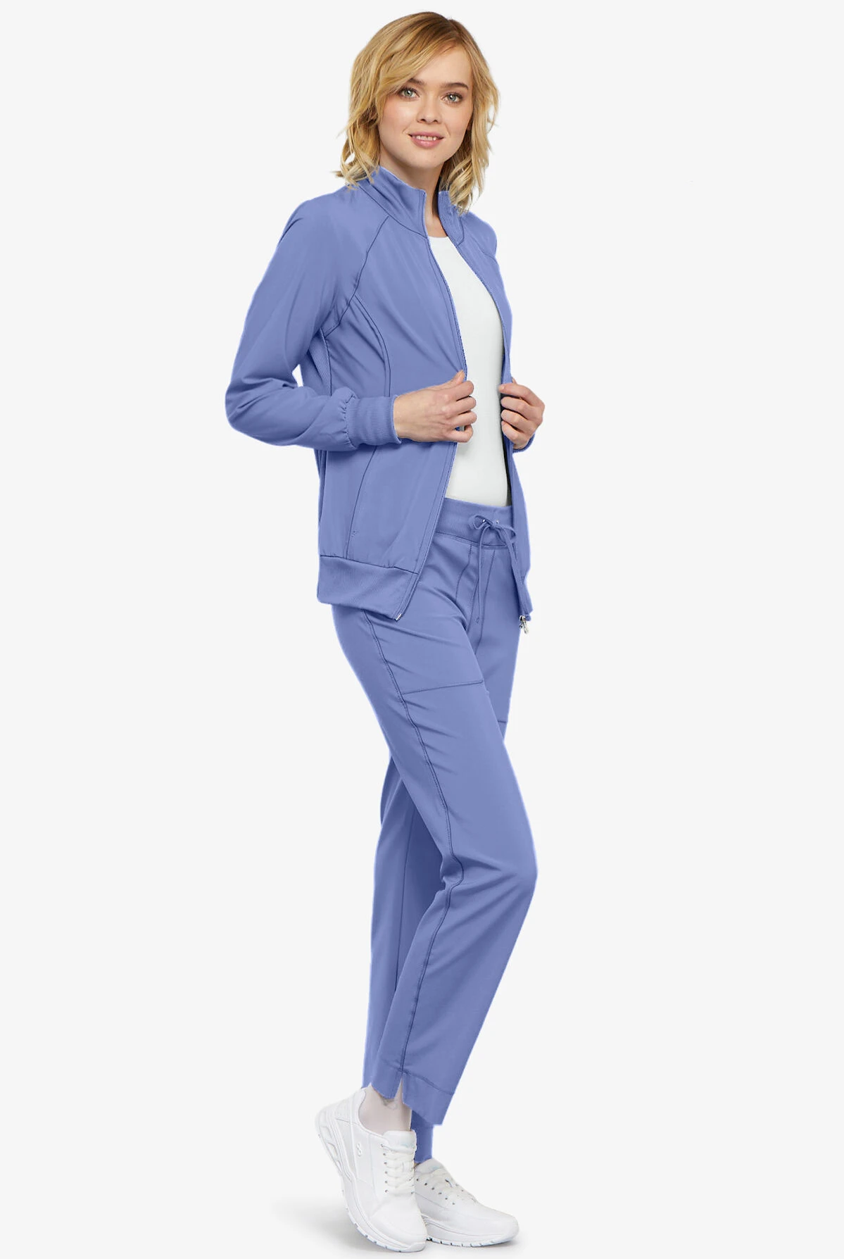 Cherokee Infinity Women's 2-Pocket STRETCH Warm-Up Scrub Jacket Cherokee Infinity Women's 2-Pocket STRETCH Warm-Up Scrub Jacket -Cherokee Shop IN2391 CEIL 2 HV