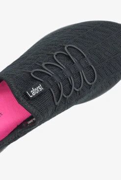 Laforst Women's Jewel Black Athletic Lace Up Shoes -Cherokee Shop JEWELBK BLACK 4