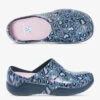 Anywear Women's Journey Leopard Sweet Heart Slip On Nursing Shoes