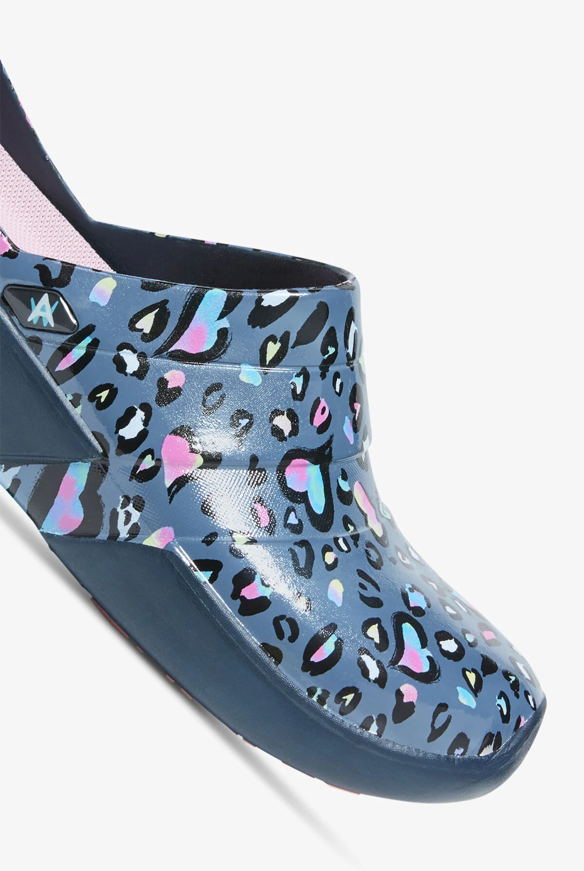 Anywear Women's Journey Leopard Sweet Heart Slip On Nursing Shoes Anywear Women's Journey Leopard Sweet Heart Slip On Nursing Shoes -Cherokee Shop JOURLDSH 3 HV