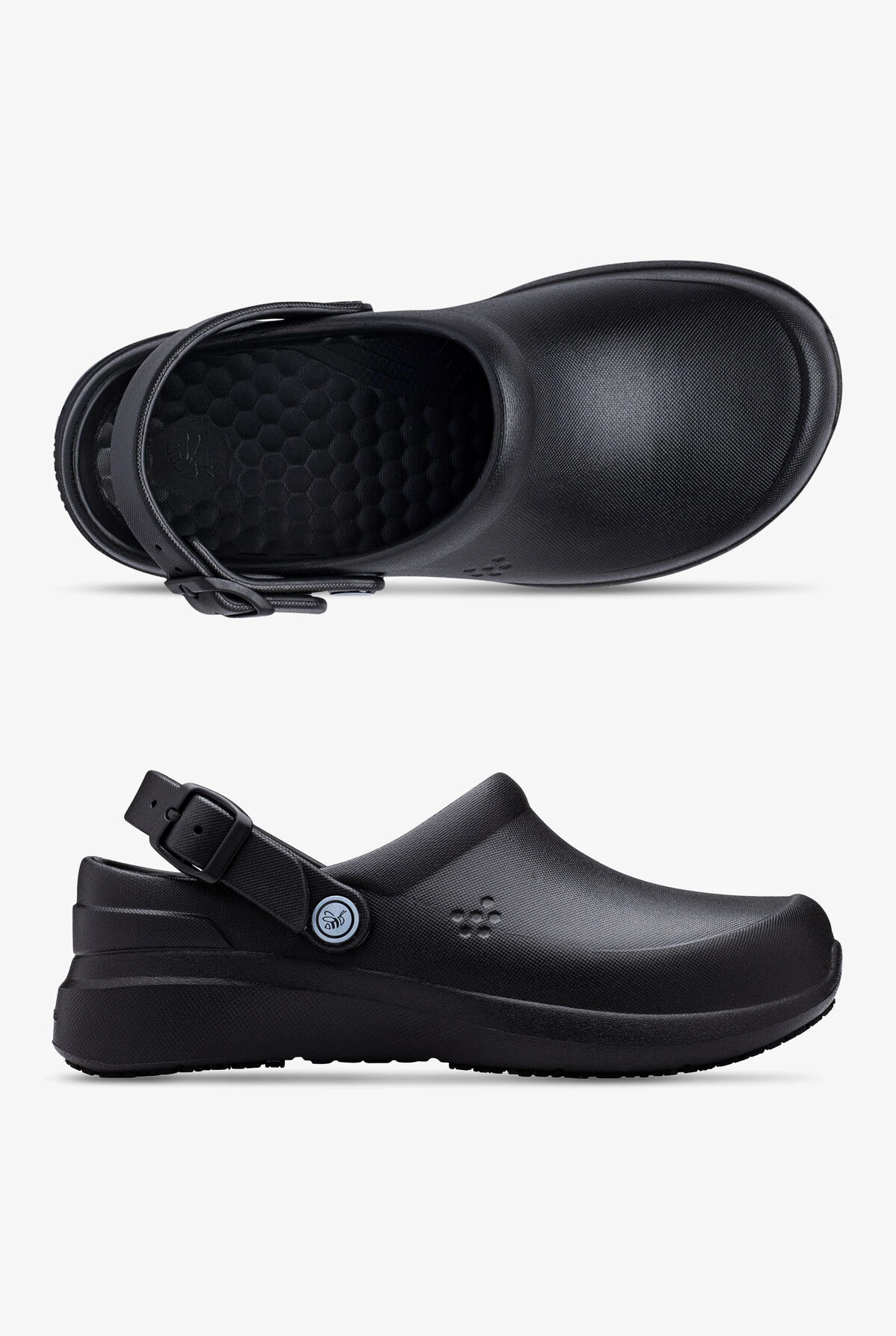 Joybees Work Unisex Black Clogs Joybees Work Unisex Black Clogs -Cherokee Shop JWBCLGBLK 1