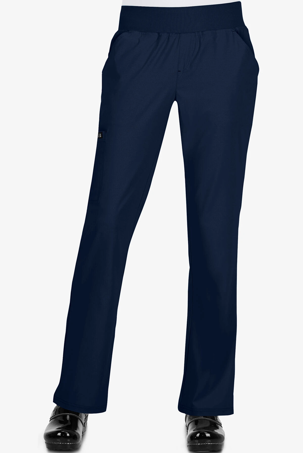 koi Basics Laurie Women's 6-Pocket STRETCH Yoga Scrub Pants - Tall Koi Basics Laurie Women's 6-Pocket STRETCH Yoga Scrub Pants - Tall -Cherokee Shop K732 NAVY 1