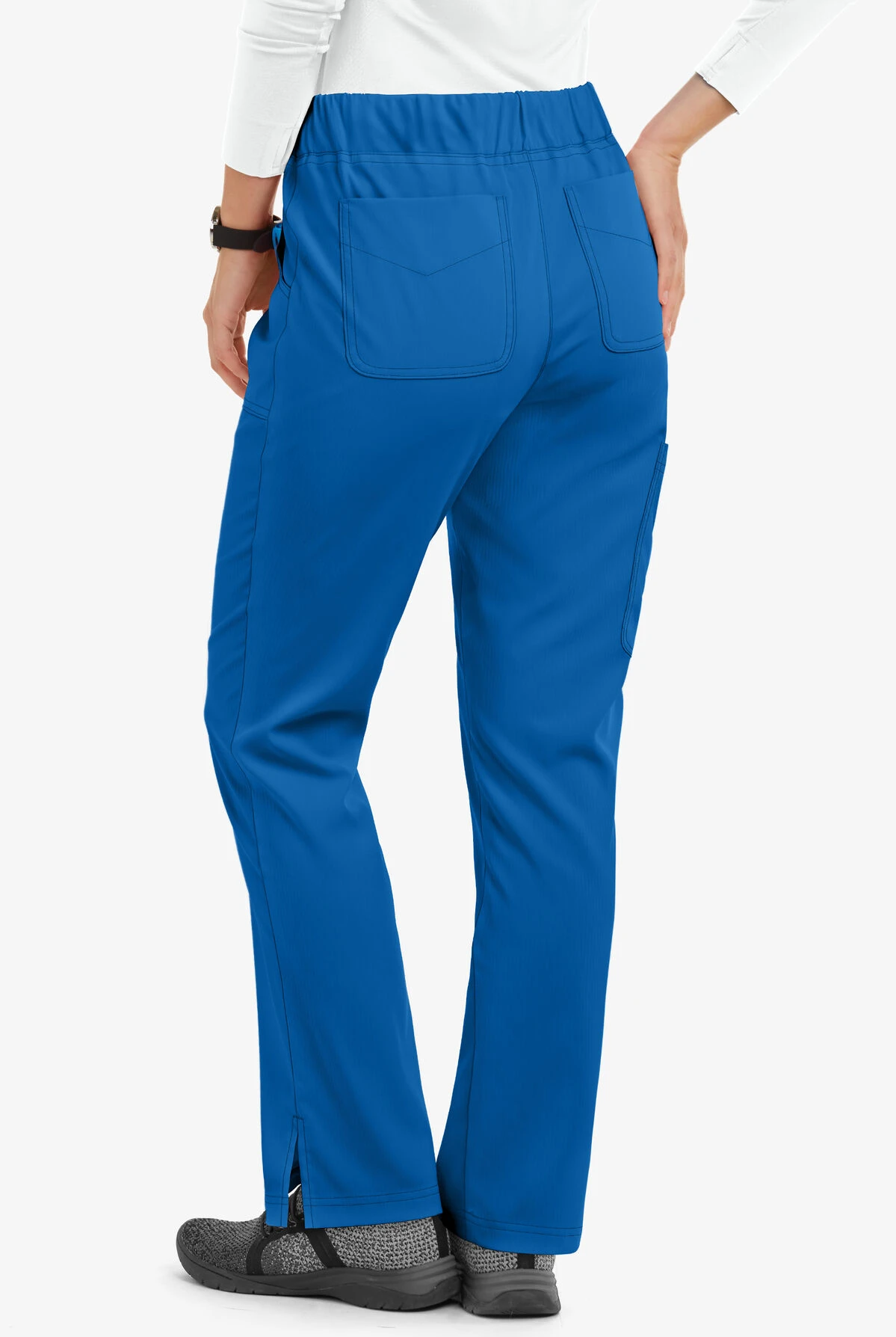 UA Exclusive koi Lite™ Women's 5-Pocket Tapered Leg Drawstring Scrub Pants - Petite UA Exclusive Koi Lite™ Women's 5-Pocket Tapered Leg Drawstring Scrub Pants - Petite -Cherokee Shop K742 ROYAL 4
