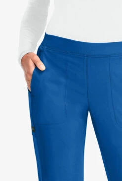 Planet Koi Cherish Women's 4-Pocket STRETCH Jogger Scrub Pants -Cherokee Shop K744 ROYAL 3