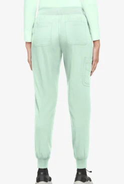 Koi Lite™ Fierce Women's 6-Pocket Cargo Jogger Scrub Pants - Petite -Cherokee Shop K750 SAGE 4
