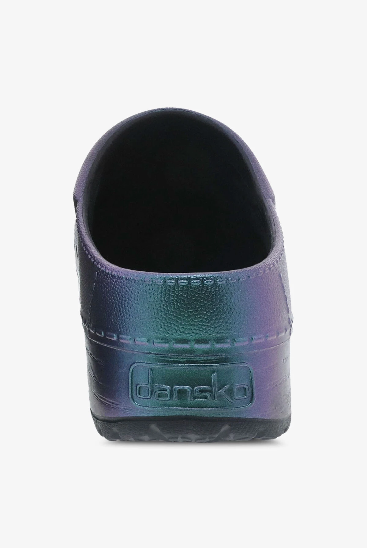 Dansko Women's Kane Black Iridescent Backless Nursing Clogs Dansko Women's Kane Black Iridescent Backless Nursing Clogs -Cherokee Shop KANEBLIR 5