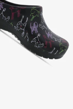 Dansko Women's Kane Dogs Backless Nursing Clogs -Cherokee Shop KANEDOGS 3