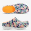 Dansko Women's Kane Pineapples Backless Nursing Clogs