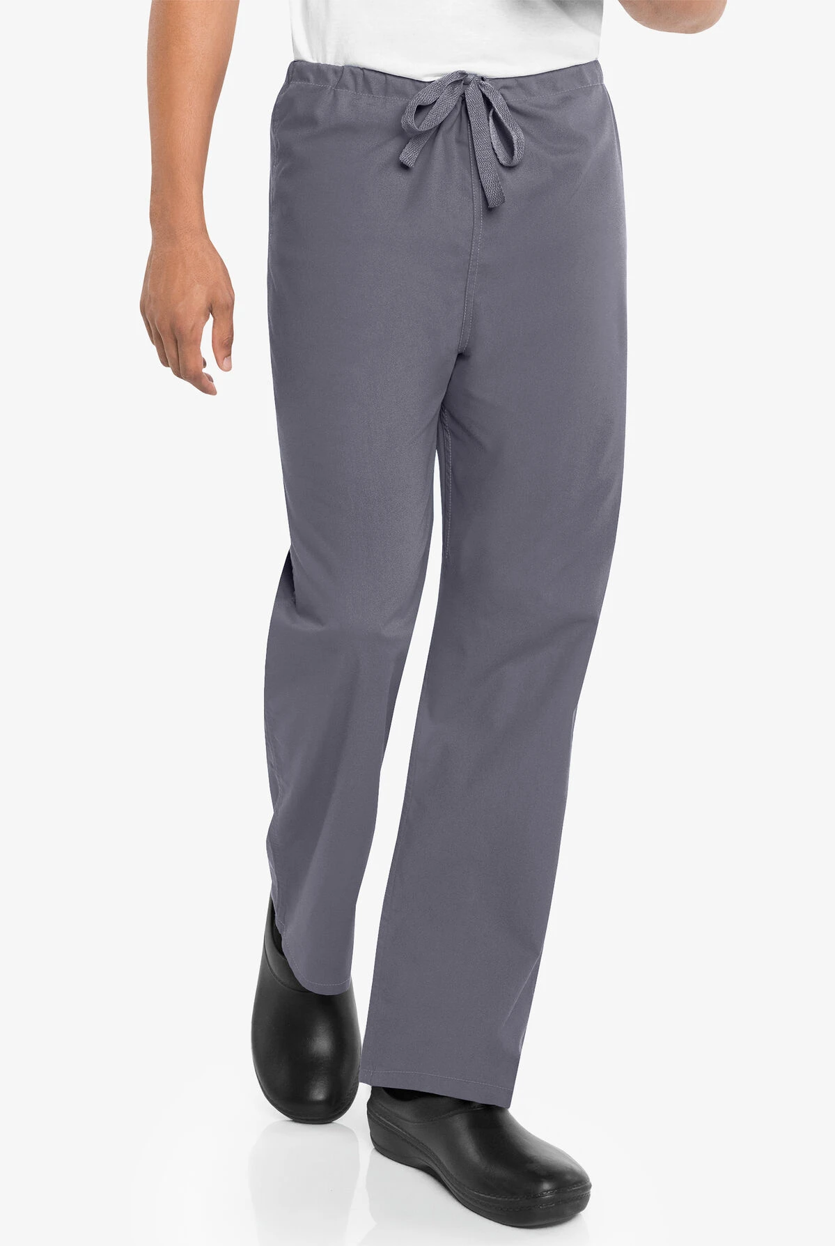 Landau Unisex 1-Pocket Drawstring Scrub Pants - Short Landau Unisex 1-Pocket Drawstring Scrub Pants - Short -Cherokee Shop L7602 STEEL 1