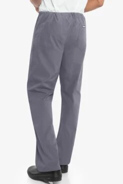 Landau Unisex 1-Pocket Drawstring Scrub Pants - Short 3 Landau Unisex 1-Pocket Drawstring Scrub Pants - Short -Cherokee Shop L7602 STEEL 4