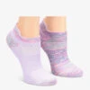 Nurse Mates Space Dye Lilac Women's 2-Pair Multi-Pack Anklet Socks